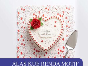 ALAS KUE RENDA MOTIF